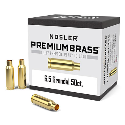 6.5 Grendel Premium Unprimed Rifle Brass 50 Count